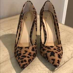 Leopard Heels